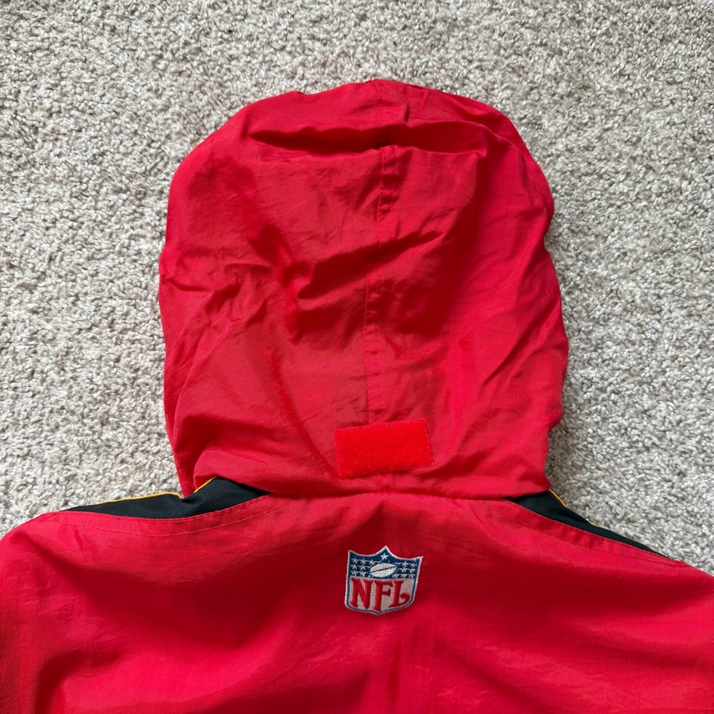Vintage 90s Kansas City Chiefs NFL Pro Line Logo Athletic Jacket Youth XL Red - Picture 15 of 16